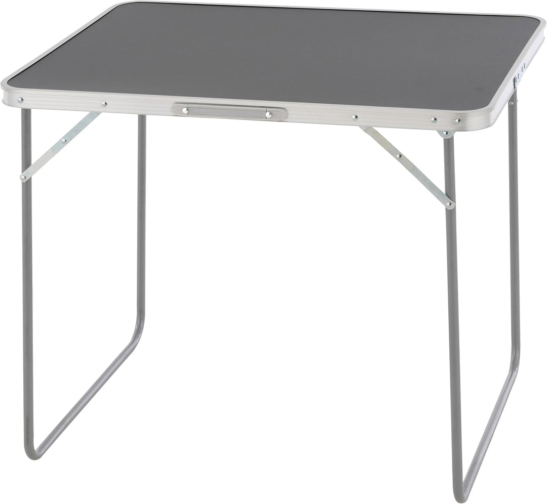 Nexos Trading Reisetisch klappbar mit Tragegriff 80x60x70 cm – Faltbarer Klapptisch Camping Beistell