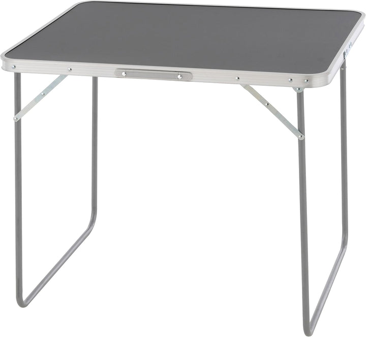 Nexos Trading Reisetisch klappbar mit Tragegriff 80x60x70 cm – Faltbarer Klapptisch Camping Beistell