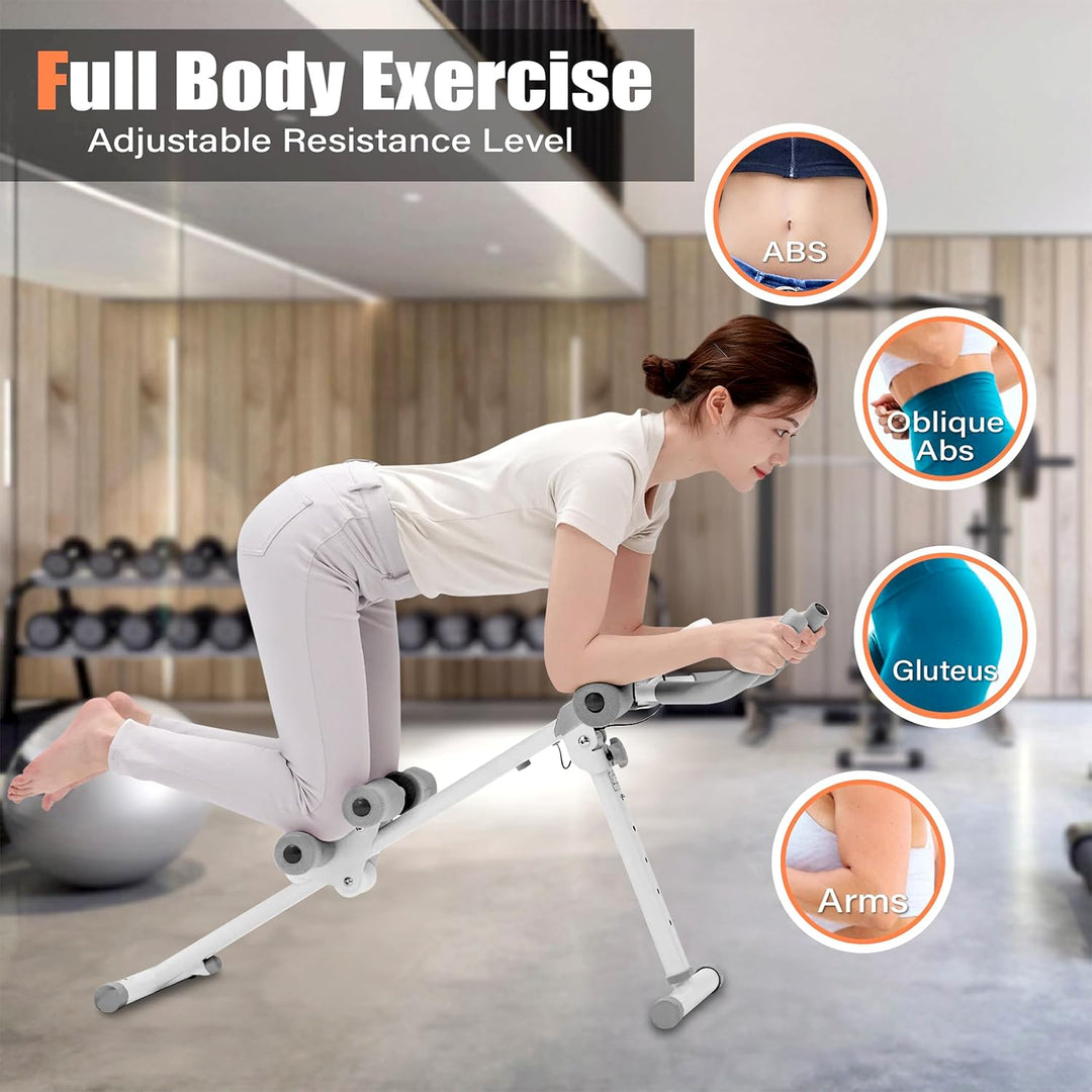 TechFit Multifunktions-Bank Total Trainer – Revolutionäre Bauchbank, faltbar, ideal für Bauchmuskeln