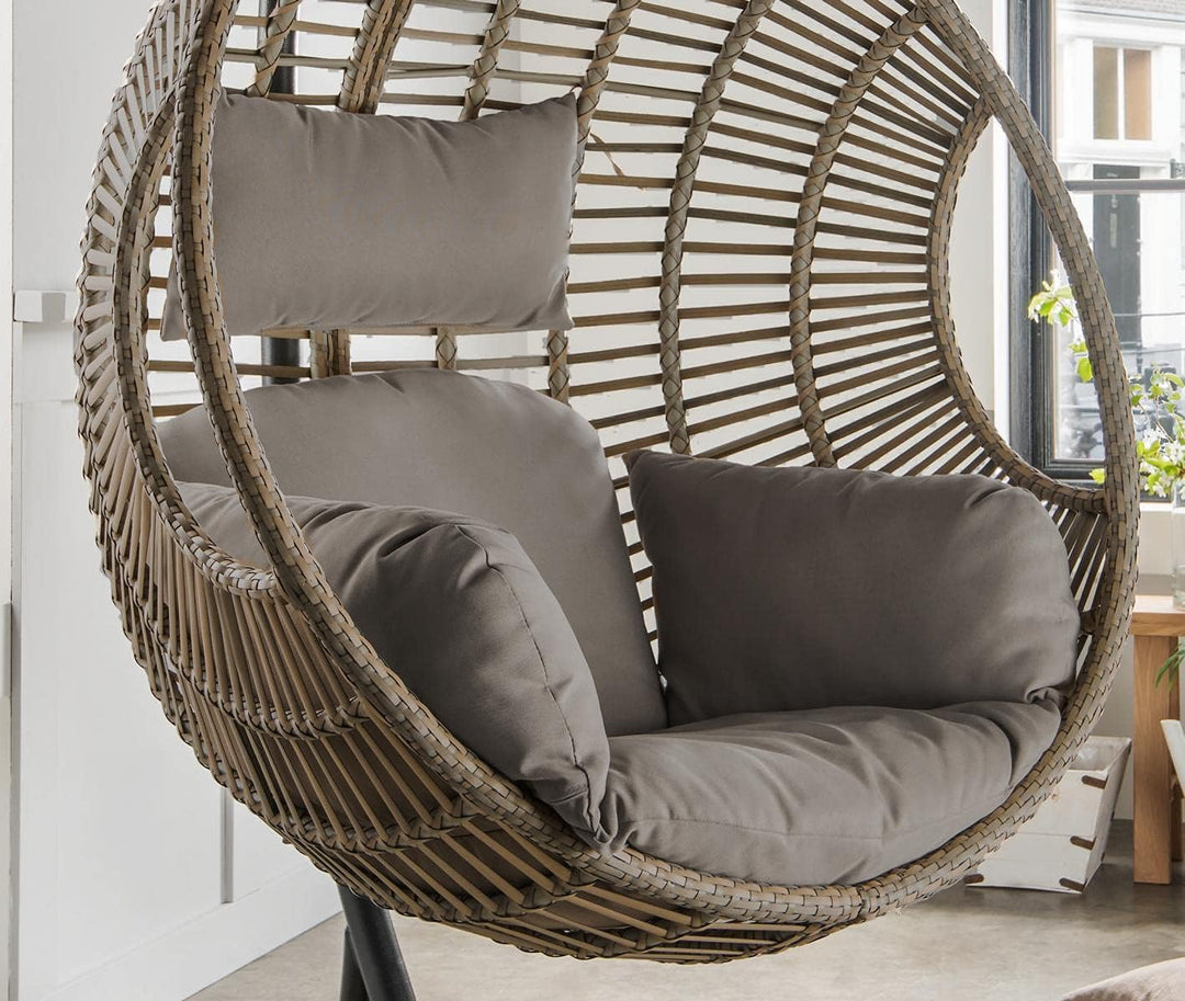 Destiny Coco Deluxe II Hängesessel Polyrattan Hängekorb Hängestuhl