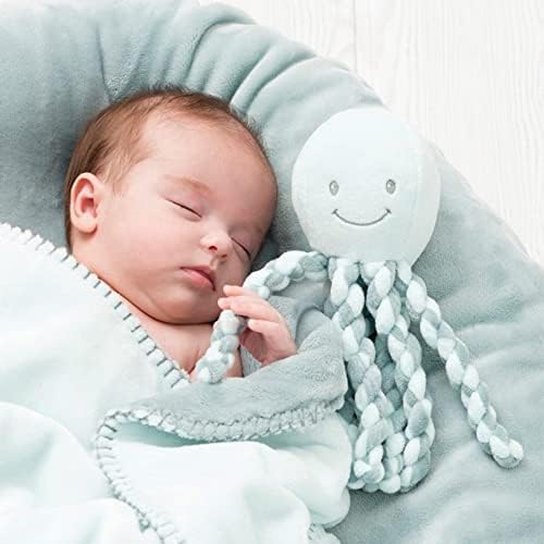 Nattou Kuscheltier Oktopus, Für Neugeborene und Frühchen, 23 cm, Mintgrün Mintgrün Single, Mintgrün