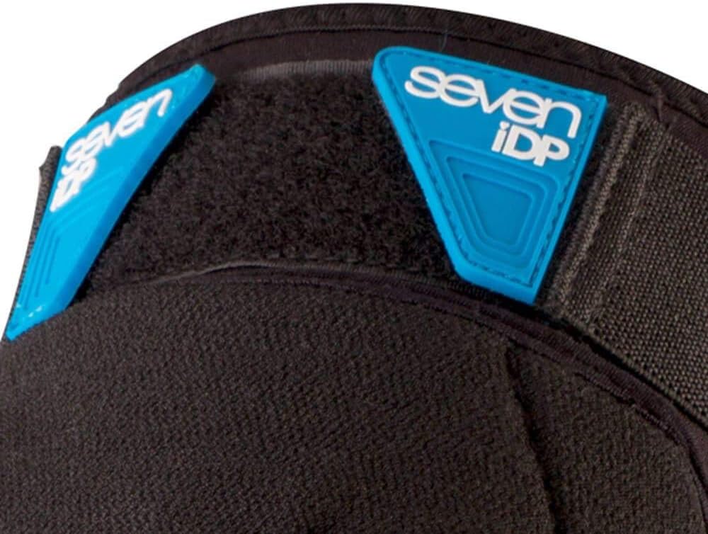 Seven iDP 7iDP Flex Knieschoner – Langlebiger, Flexibler & Atmungsaktiver MTB-Schutz M schwarz-blau,