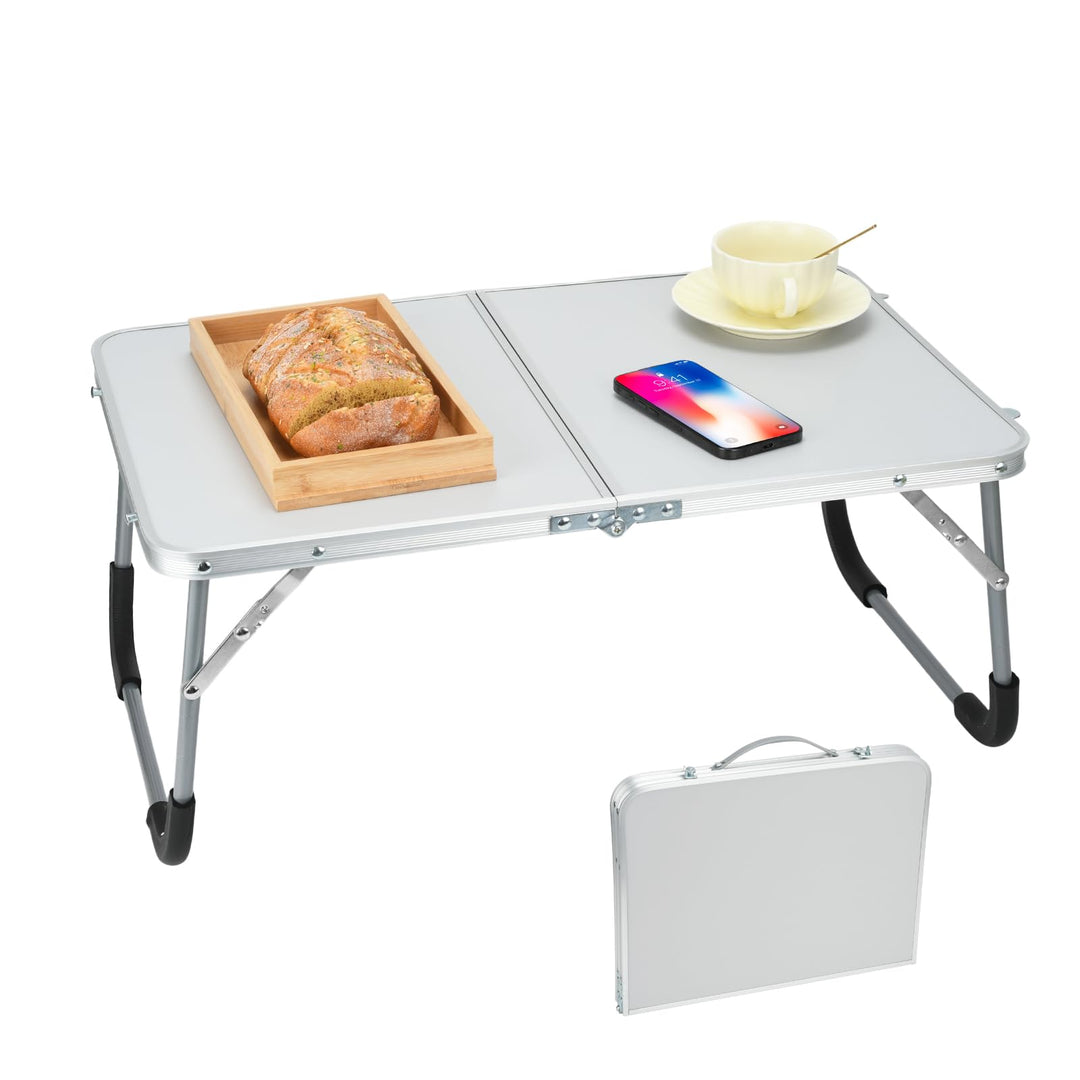 BSDLZCH Foldable Laptop Table Tragbares Frühstückstablett, multifunktionaler Faltbarer Laptoptisch f