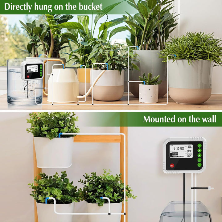 Automatische Bewässerung Indoor, Bewässerungssystem für 15 Pflanzen, Gewächshaus Bewässerung wiedera