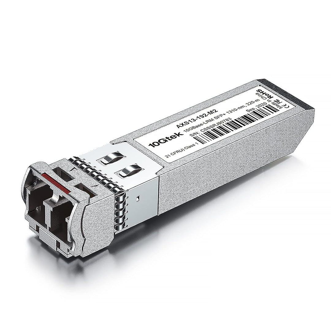 10GBase-LRM SFP+ MMF Transceiver, bis zu 220m, Kompatibel für Cisco SFP-10G-LRM, Meraki MA-SFP-10GB-