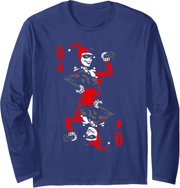 Harley Quinn Of Diamonds Langarmshirt