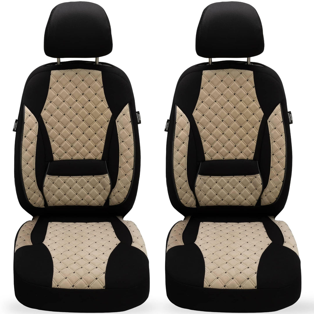 BREMER SITZBEZÜGE Mass Sitzbezüge Schonbezüge für Mercedes GLK X204 TK605 TK605 - Beige / Schwarz GL