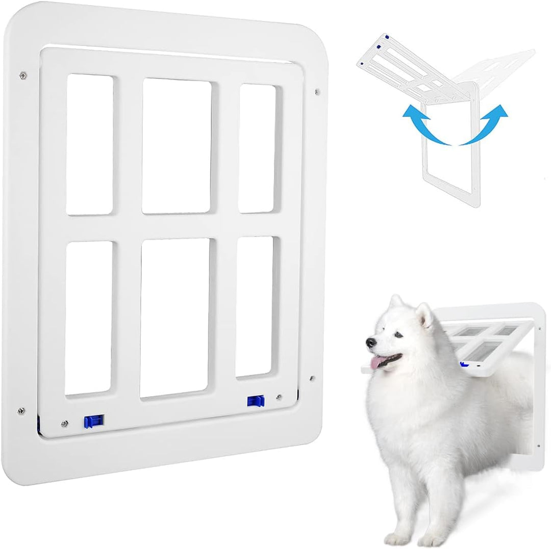 NAMSAN Hundeklappe Fiegengitter Katzenklappe Haustierklappe mit Magnetverschluss für Fliegengittertü