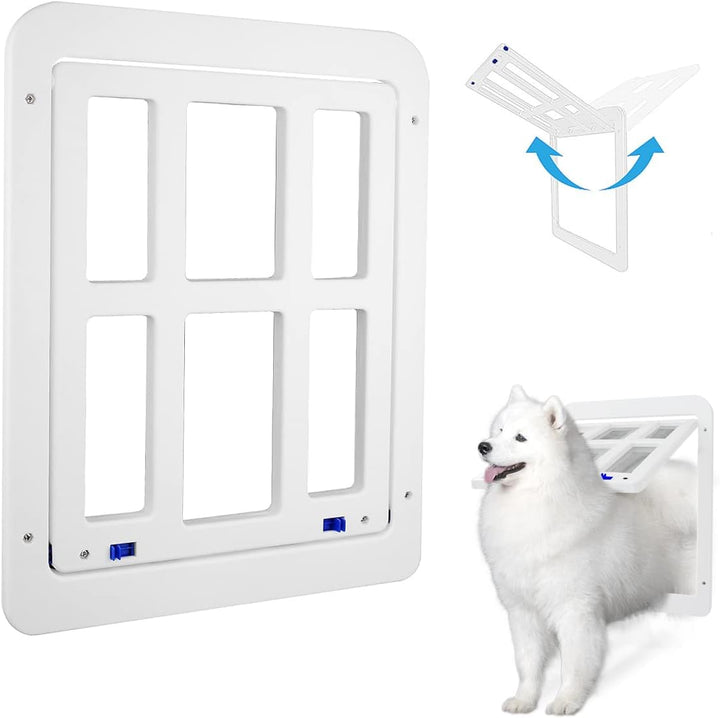 NAMSAN Hundeklappe Fiegengitter Katzenklappe Haustierklappe mit Magnetverschluss für Fliegengittertü