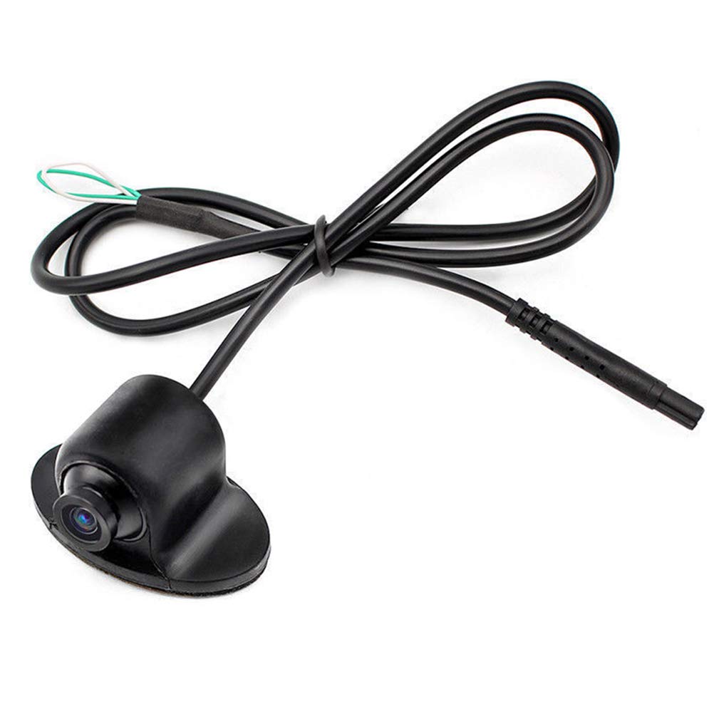 KIMISS 12V Mini-Autokamera, 360 ° Rotationskamera CCD Coms HD Nachtsicht Auto Rückfahrkamera Rückfah