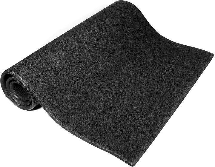 Sporttrend 24® Unterlegmatte 120cm, 160cm, 181cm, 220cm zum ausrollen in schwarz, 1,2cm Stärke | Lau