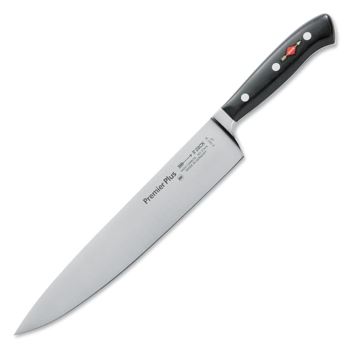 F. DICK Kochmesser, Küchenmesser, Premier Plus (Messer mit Klinge 26 cm, X50CrMoV15 Stahl, nichtrost