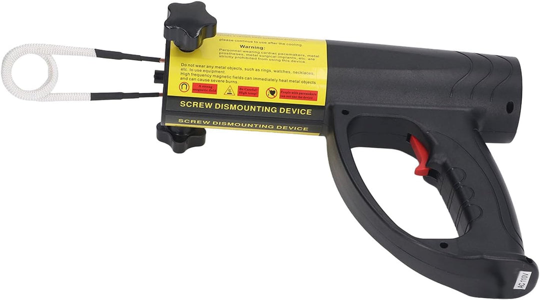 1500 W Flammenloses Magnetisches Induktionsheizgerät-Set, 6 Spulen, Rostiges Schraubenmutter-Buster-