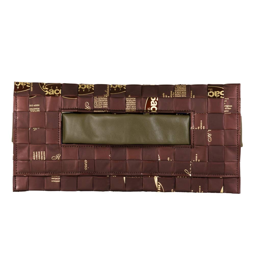 Meraky Clusth Bag Ristretto - Handmade in Italy Chocolate, Chocolate