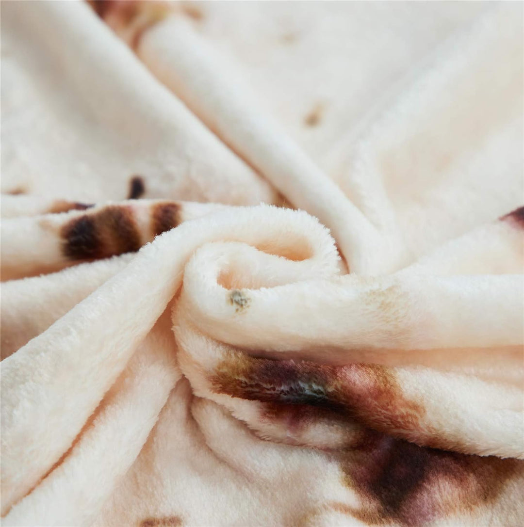 kitletsuit Burrito Tortilla-Decke, gemütlicher und doppelseitig Decke für drinnen, draussen und mehr