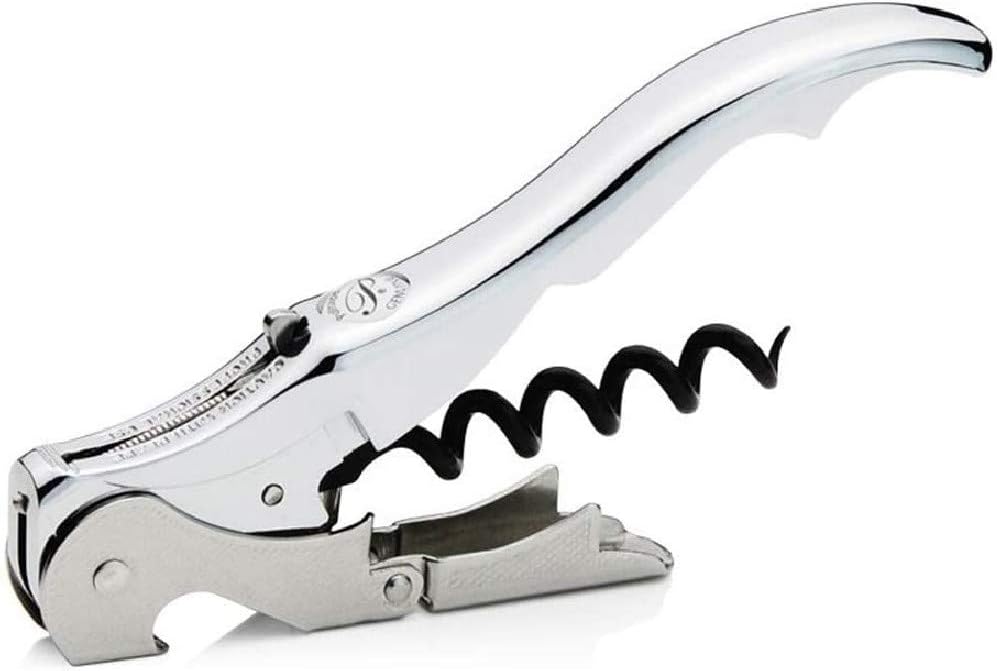 PULLTAP'S GENUINE Slider Boss 150 Professioneller Kellner-Korkenzieher, Chrom und Edelstahl, hergest