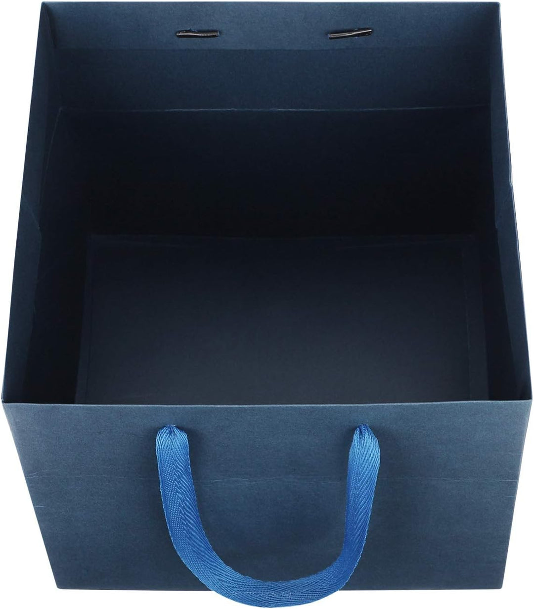 Papiertüten Kartenpapier Geschenktüten 5 Stück Papiertüten Viereckig Papiertaschen Grosse Kapazität