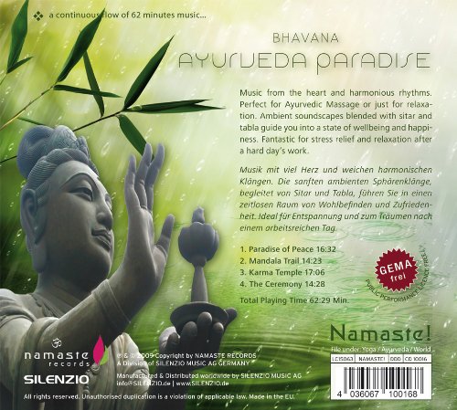 Ayurveda Paradise, Audio-CD