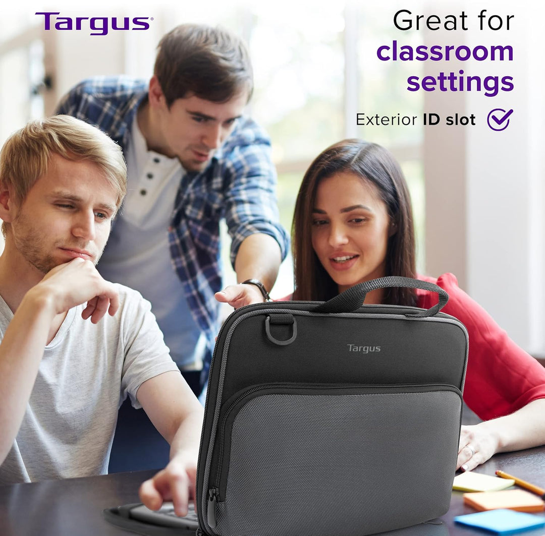Targus TED007GL Work-in Essentials Case für Chromebook 13"-14" - Schwarz/Grau Essentials Tasche 14 i