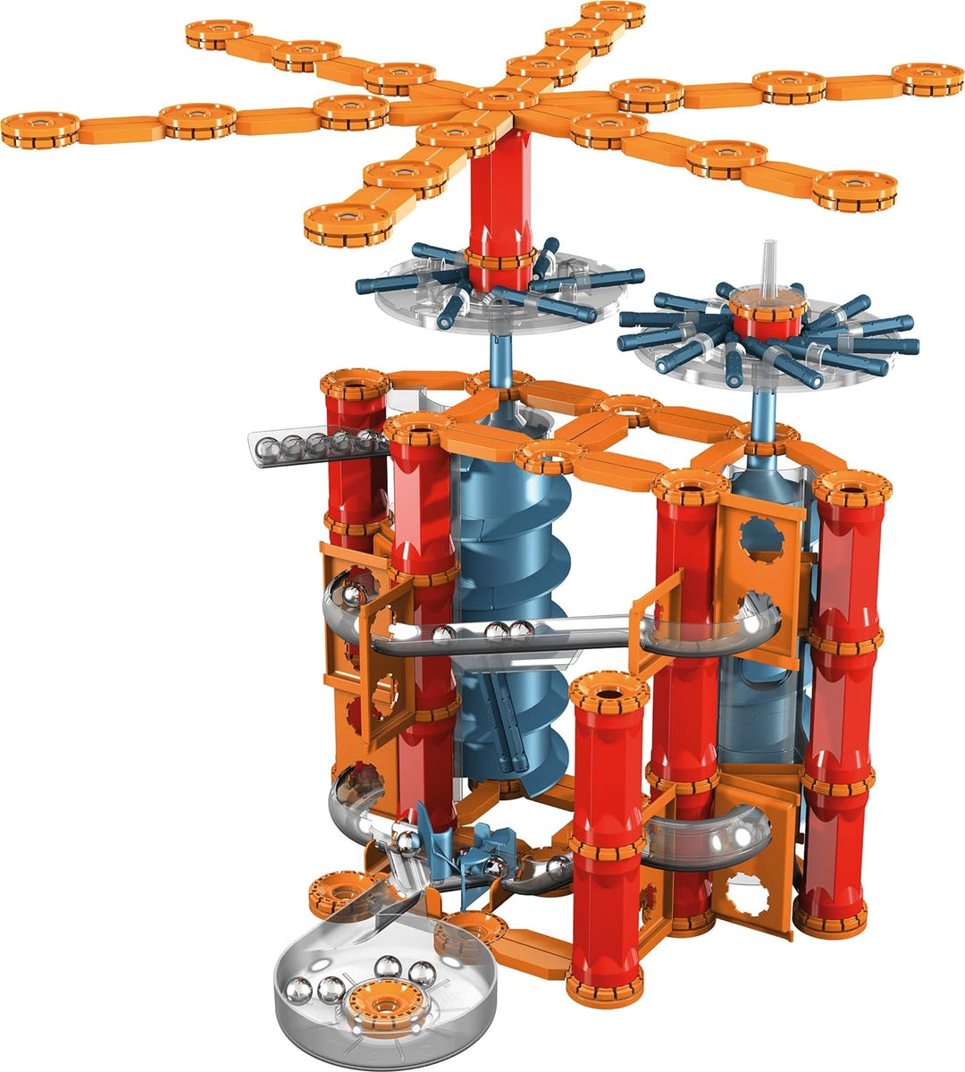 Geomag 00776 Gravity Konstruktionsspielzeug, Mehrfarbig 330 Stück, 330 Stück
