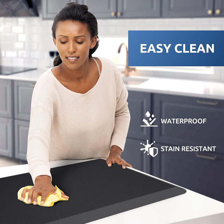 KitchenClouds Küchenmatte, gepolstert, gegen Ermüdung, 43.2 x 152.4 cm, rutschfeste Küchenteppich un