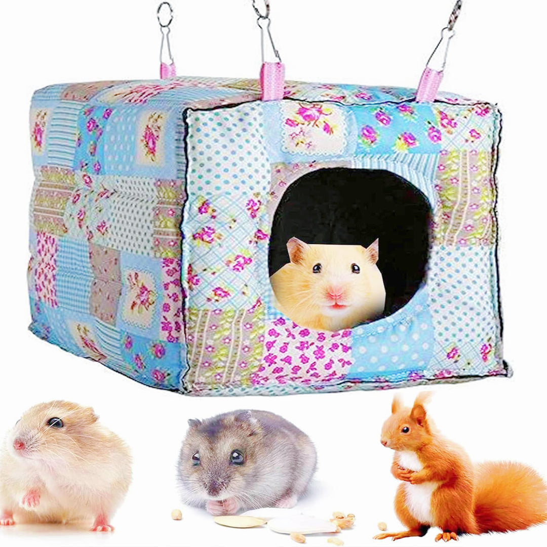 Hängematte für Kleintiere Frettchen Ratte Meerschweinchen Hamster Chinchilla, Luxus Hängematte, Klei