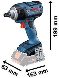 Bosch Professional 18V System Akku Drehschlagschrauber GDS 18V-300 (inkl. 2x ProCORE18V 4.0Ah, Schne
