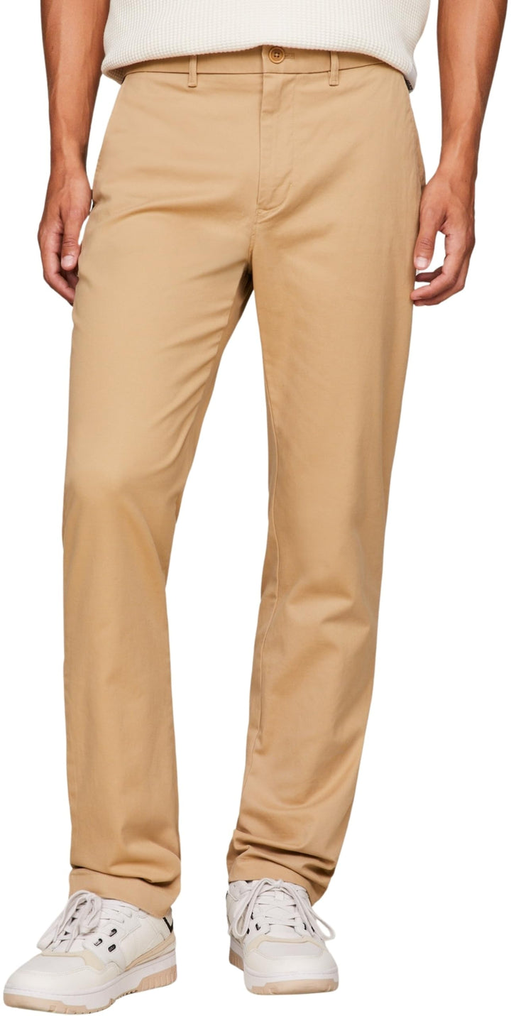 Tommy Hilfiger Herren Gewebte Hosen Denton Chino 1985 Pima Cotton Mw0mw25964 28W / 34L Khaki (Classi