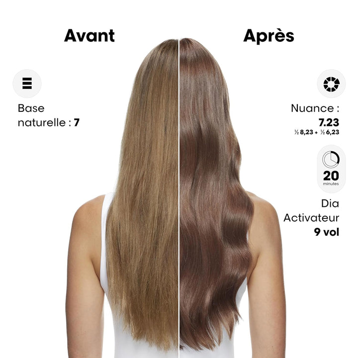 L'Oréal Professionnel Ton-in-Ton 4: Kastanienbraun 4: Braun, 4: Braun