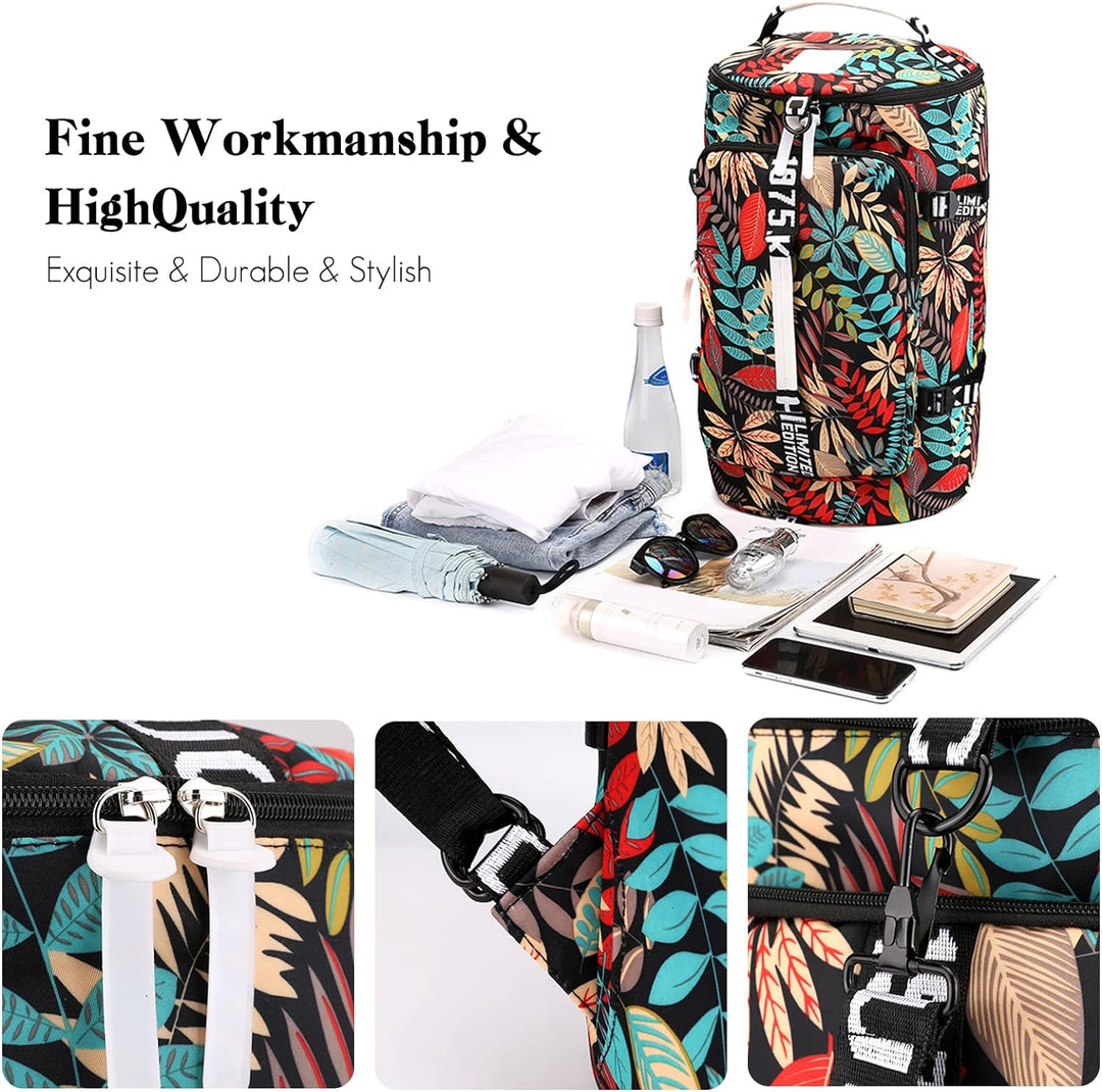 FANDARE Reisetaschen Sporttasche Laptop Tasche Damen Umhängetasche Herren Handgepäck Schultertasche