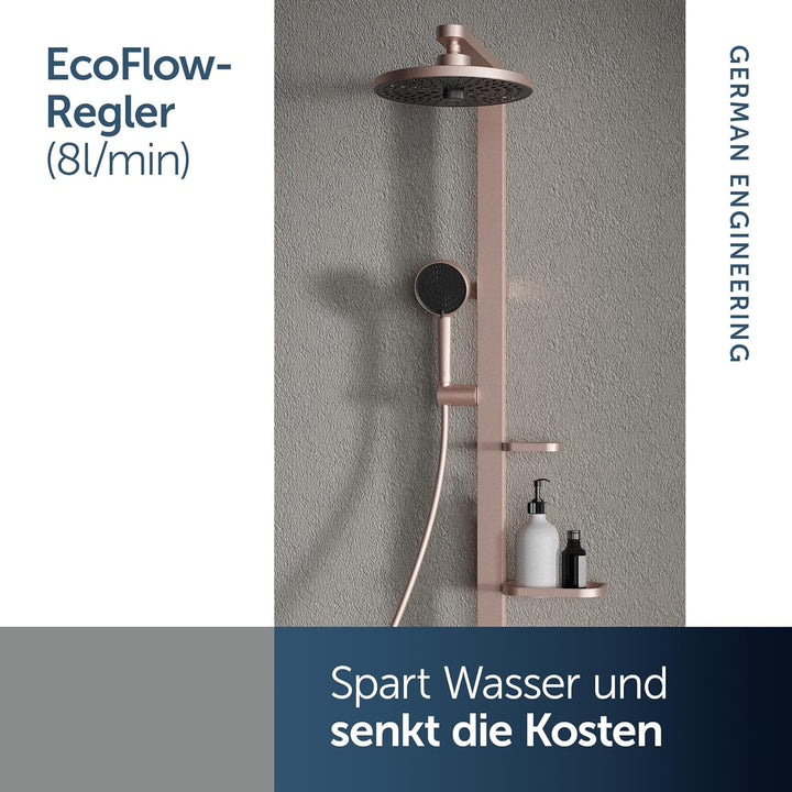 Ideal Standard Idealrain Alu+ 2-Funktionshandbrause, mit zwei Strahlarten (SilkRain und Rain) per Dr