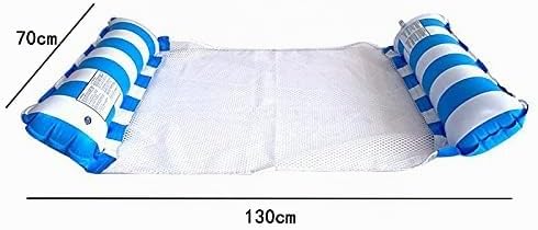 2 Stück Luftmatratze Wasser, Wasserhängematten, schwimmende Hängematten, 4-in-1 Hängematten, Faltbar