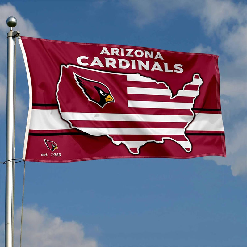 WinCraft Arizona Cardinals Nation USA American Country 3x5 Flag