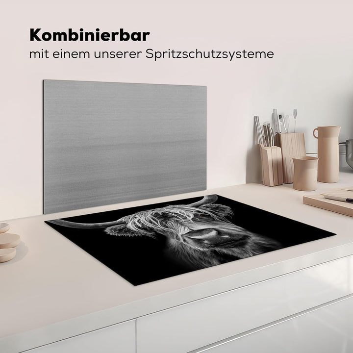 KitchenYeah© Herdabdeckplatte Einteilig Induktionsmatte Küche Abdeckung Ceranfeld Herd Abdeckplatte