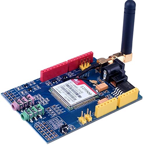 TECNOIOT SIM900 GPRS/GSM Shield Development Board Quad-Band Module with Antenna | SIM900 GPRS/GSM-Sc