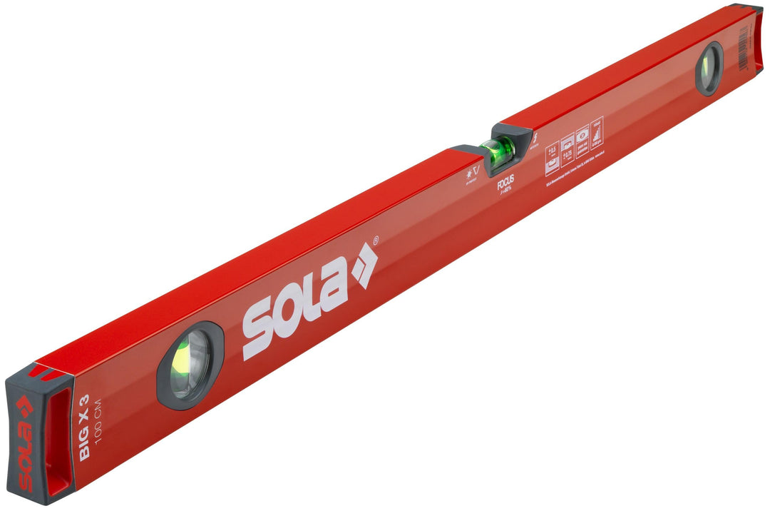 Sola Wasserwaage Model BigX 3 1000 mm 100 cm, 1000 mm
