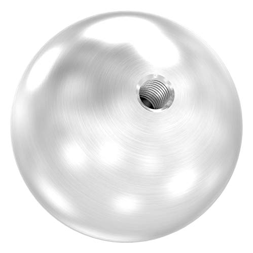 Edelstahlkugel massiv ø 50mm, mit M8 Gewinde