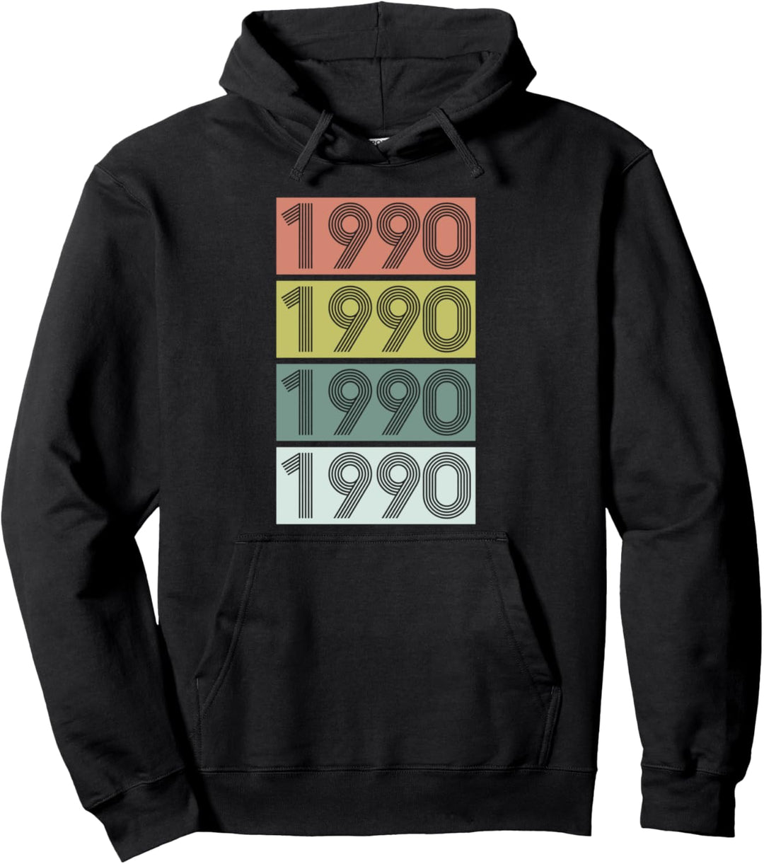1990 Geburtstag Pullover Hoodie