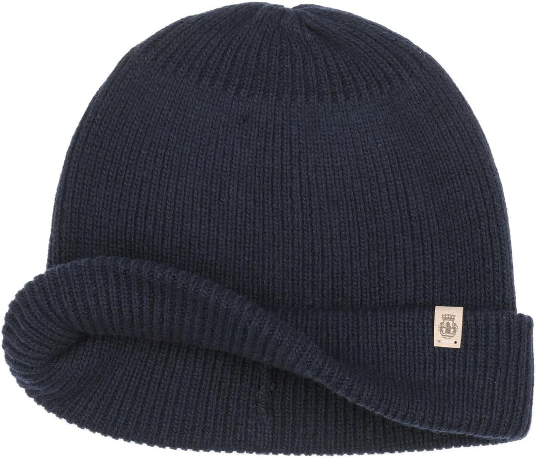 Roeckl Damen Essentials Umschlagmuetze Mütze 53-59 Blau, 53-59 Blau