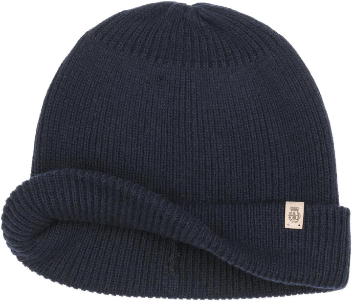 Roeckl Damen Essentials Umschlagmuetze Mütze 53-59 Blau, 53-59 Blau