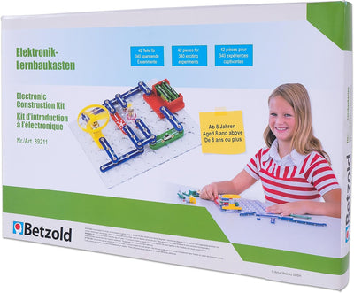 Betzold - Elektronik Lernbaukasten Kinder - Experimentierkasten Technik-Bausatz Nocolor, Nocolor
