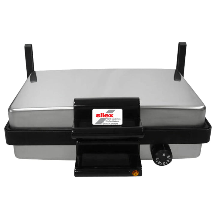 SILEX 610.15.004 Multigrill Kontaktgrill Silber + Kasserrolle Bratpfanne Toaster