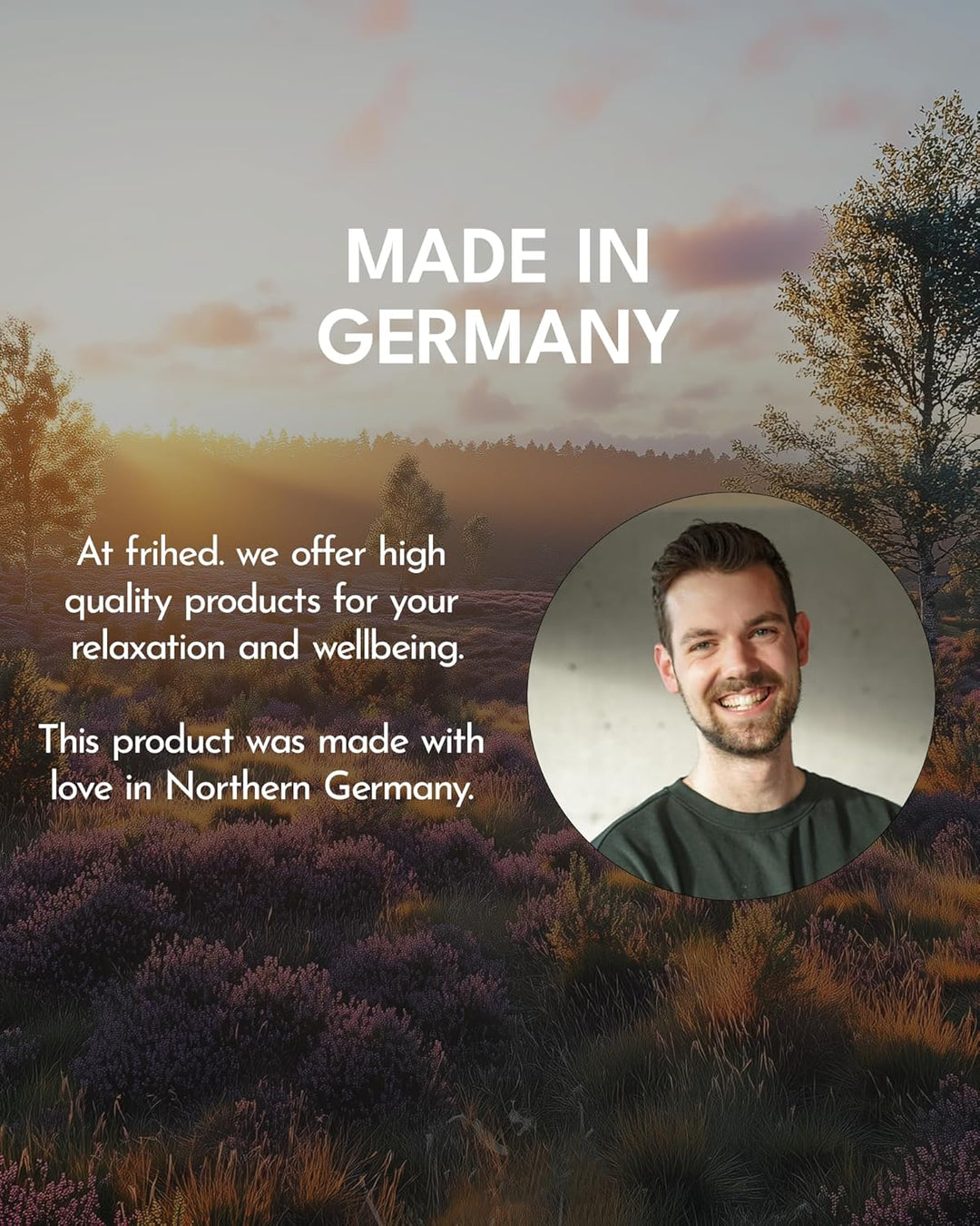 frihed.® Saunahut Stone aus Wollwalk - 100% Schafschurwolle - Premium Sauna Accessoire für Männer un