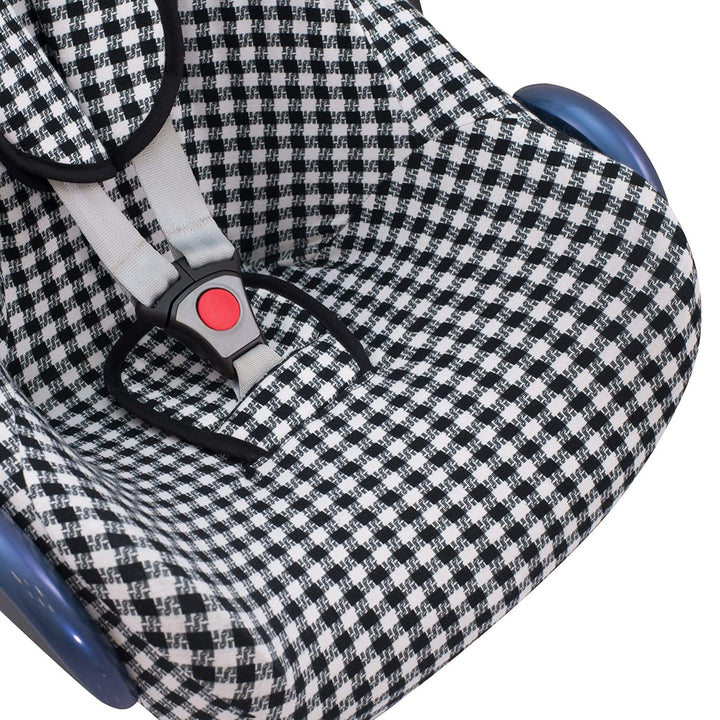 JYOKO Kids Bezug für Autositz kompatibel mit Maxi Cosi Cabriofix, City Streety, aus Baumwolle (Vichy