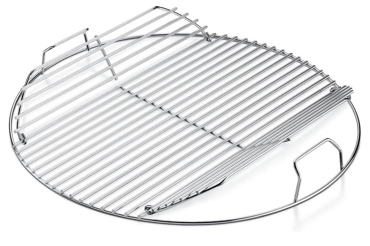 54,6cm 7436 Grillrost Rund Klappbarem für Weber 57cm Holzkohlegrills, Grillrostersatzteil für Weber
