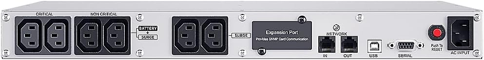 CyberPower Line-Interactive USV CP1500EIPFCRM1U 1500VA/900W, 1HE VA 1500 / 900 Watt, VA 1500 / 900 W