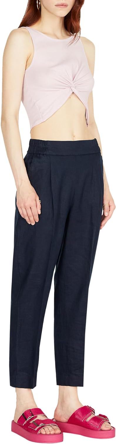 Sisley Womens Trousers 4AGHLF00S Pants, Dark Blue 06U, 34