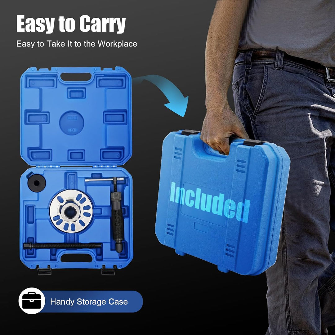 MINRS 10T Hydraulischer Radlager Abzieher Werkzeug Satz, Ausdrücker Satz für Antriebswellen KFZ Radn