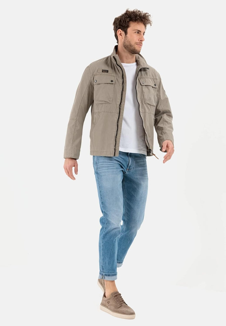 camel active Herren Blouson 34 Beige, 34 Beige