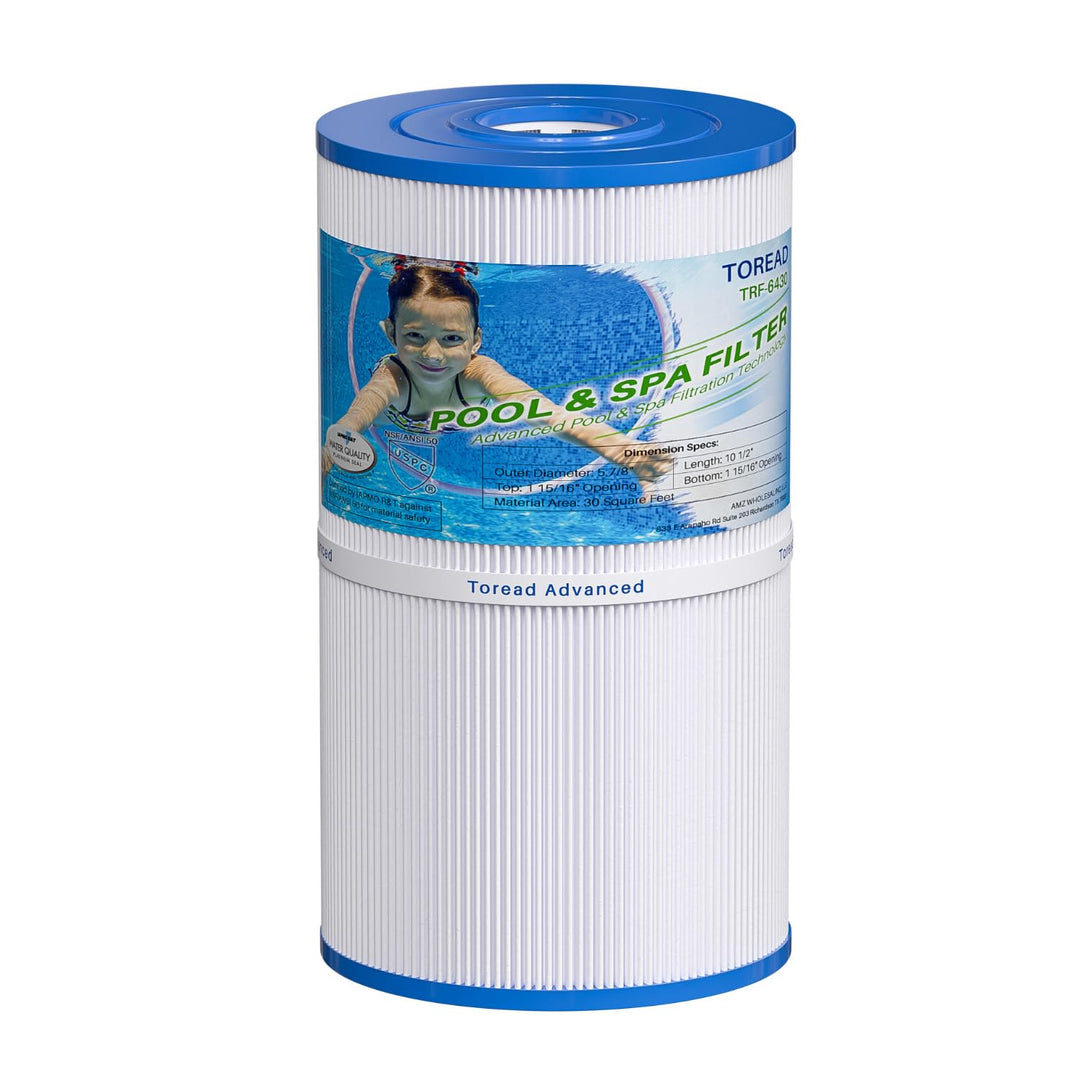 TOREAD Hot Springs Spa Filter ersetzt Watkins 31489, Unicel C-6430, Pleatco PWK30, Filbur FC-3915, 7